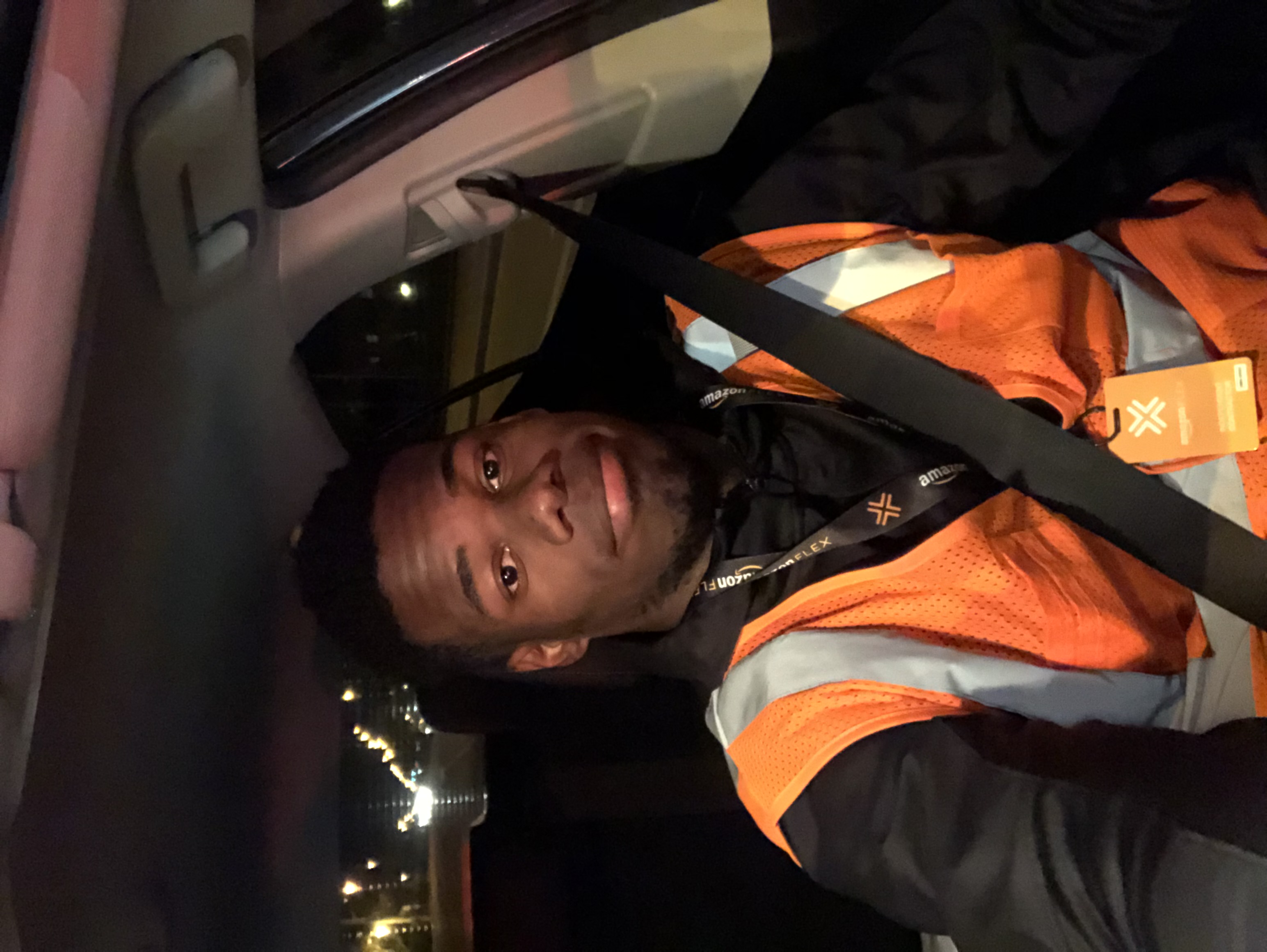 Nerio working at Amazon during his early years in the United States